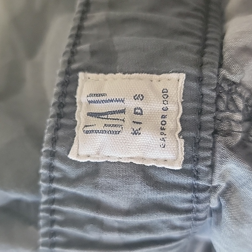 GAP Boy's Gray Camo Pull On Elastic Drawstring Waist‎ Cargo Casual Shorts L (10) - Picture 3 of 5